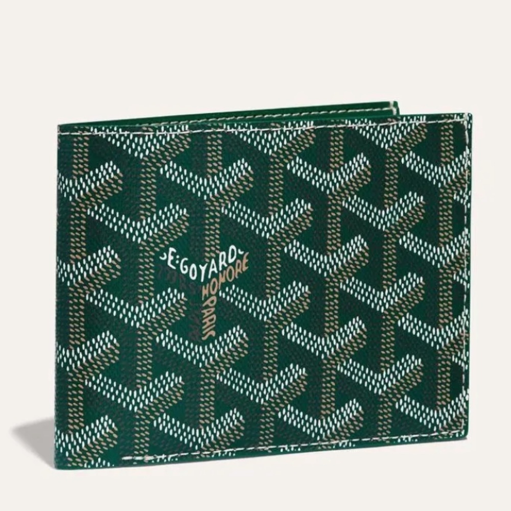 Goyard Bifold Victoire Wallet - Green Authentic NWT! NEVER USED! With RECEIPTS!!